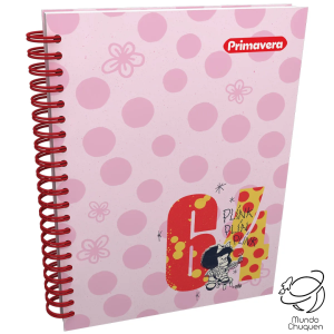 Cuaderno Mafalda 7 materias