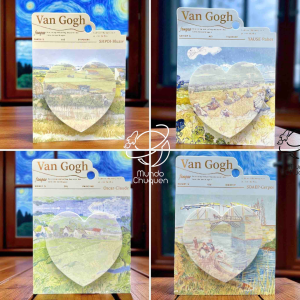 Postit Van Gogh corazón unidad
