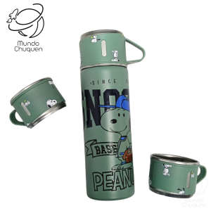 Termo Snoopy *3 tacitas