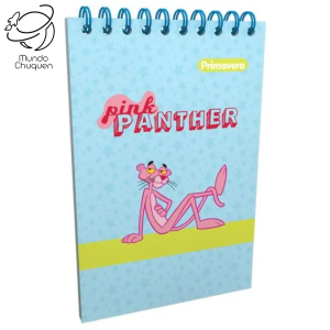 Cuaderno Pantera rosa