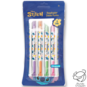 Resaltador Stitch doble punta