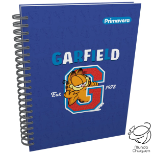 Cuaderno Garfield 7 materias