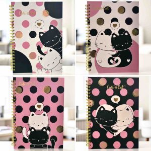 Cuaderno gato argollado unidad