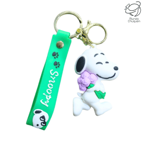 Llavero Snoopy romantico