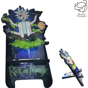 Porta celular Rick y morty