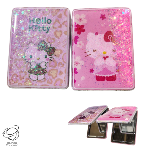 Espejo Hello kitty escarcha