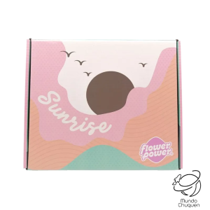 Caja regalo cápsula flower power pequeña