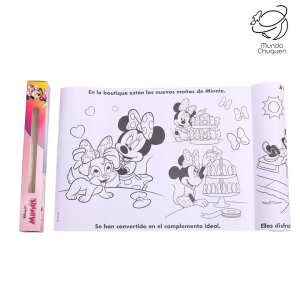 Rollo para colorear Minnie