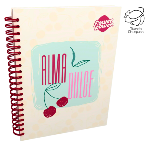 Cuaderno Argollado Flower 7 materias