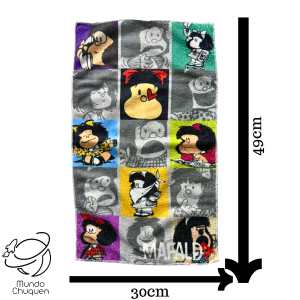 Toalla facial mafalda algodón