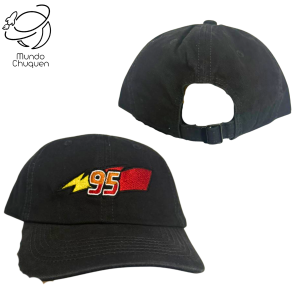 Gorra bordada rayo mcqueen cars