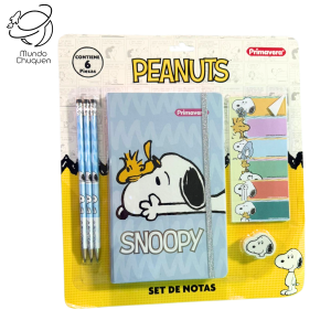 Kit Snoopy papeleria