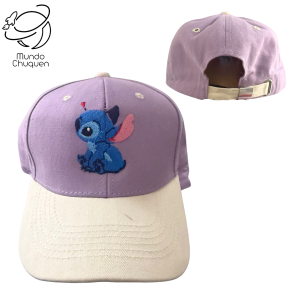 Gorra bordada Stitch