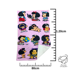 Cobija Viajera Mafalda