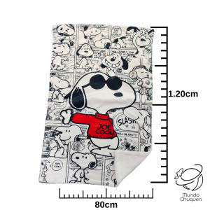 Cobija Viajera Snoopy(bajo pedido)