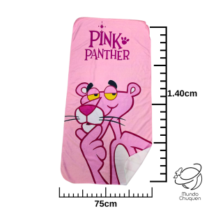 Toalla Algodon Pantera rosa (Bajo pedido)
