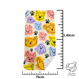 Toalla Algodon Perros