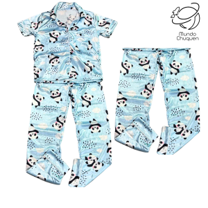 Pijama Oso panda Satin Talla S-M