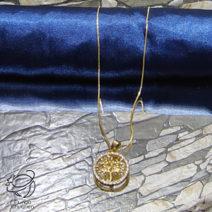 Collar arbol de la vida rodio