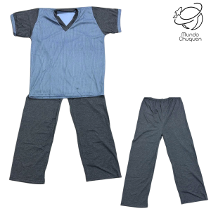 Pijama Gris Pantalon Talla L-XL