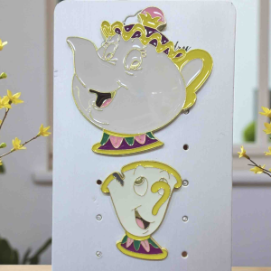 Pin la bella y la bestia (chip)