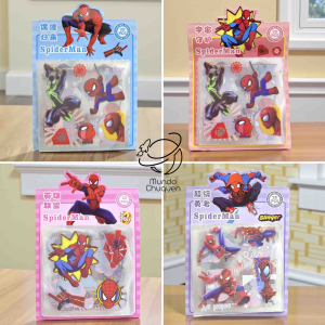 stikers spiderman x25 unidades