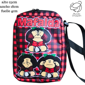 Bolso carriel Mafalda