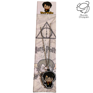 Collar Harry potter acero y resina