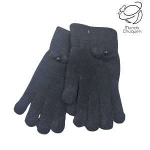 Guante negro(para pantalla tactil)