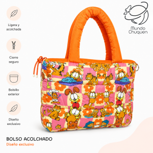 Bolso Puffer Garfield