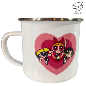 Mug Peltre Chicas Superpoderosas