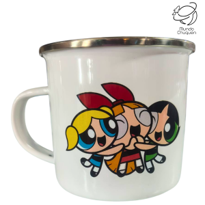Mug Peltre Chicas Superpoderosas