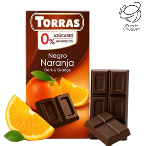 Chocolatina Torras Naranja 75Gr-0%azucar
