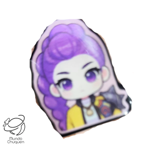 Pin K-pop(chibi rumi) resina