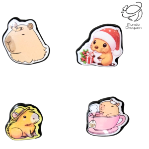 Pin Capybara resina unidad