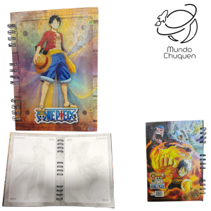 Agenda-cuaderno argollado One piece