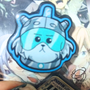 Pin Rick y Morty(perro cortaacesped) resina