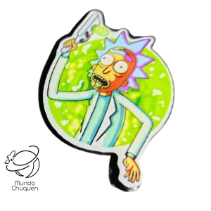 Pin rick y morty resina