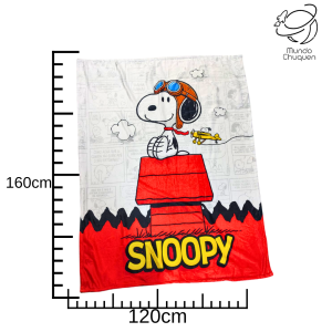 Cobija Semitermica Snoopy (bajo pedido)