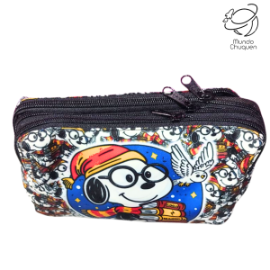 Cartuchera Snoopy 3 cremalleras