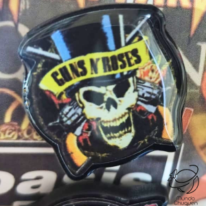Pin Guns n roses resina