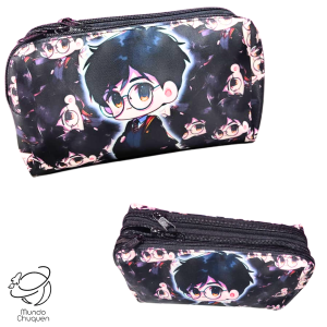 Cartuchera Harry potter 3 cremalleras