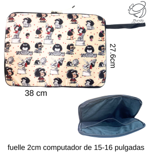 Funda Mafalda para computador