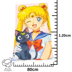 Cobija Viajera Sailor Moon (bajo pedido)