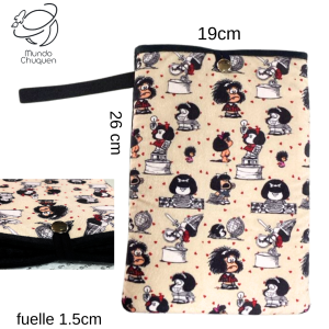 Funda mafalda Para libro