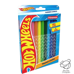 Marcador lavable hot wheels