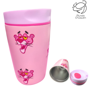 Termo mug Pantera rosa  acero 350 ml