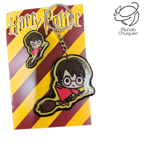 Kit Harry potter(pin-llavero resina)