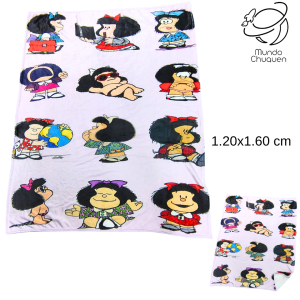 Cobija Mafalda rosada semitermica