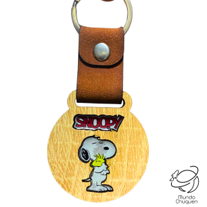 Llavero Madera Snoopy